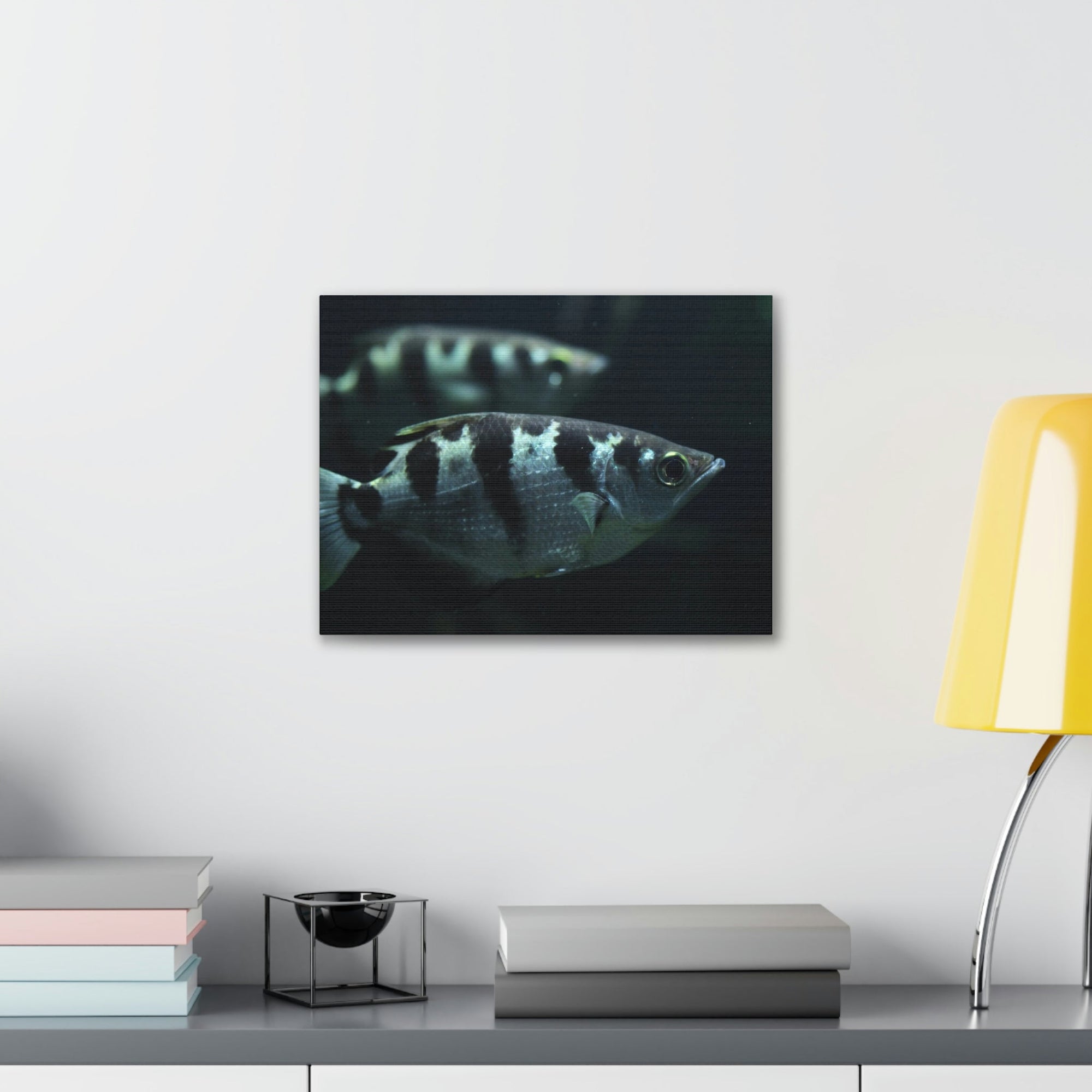 Archer Fish Wildlife Archer Fish Under The Sea Wall Art Ready To Hang Unframed-Express Your Love Gifts