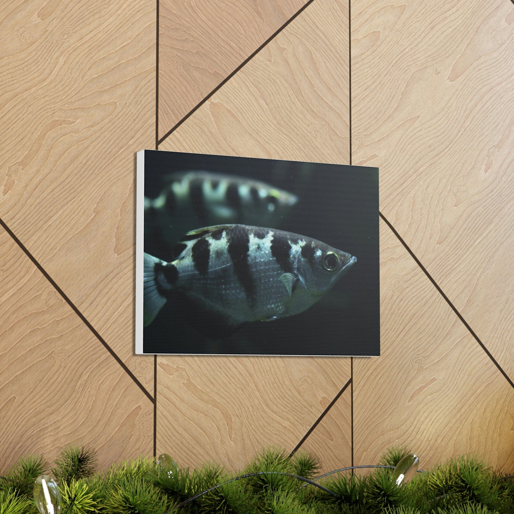 Archer Fish Wildlife Archer Fish Under The Sea Wall Art Ready To Hang Unframed-Express Your Love Gifts