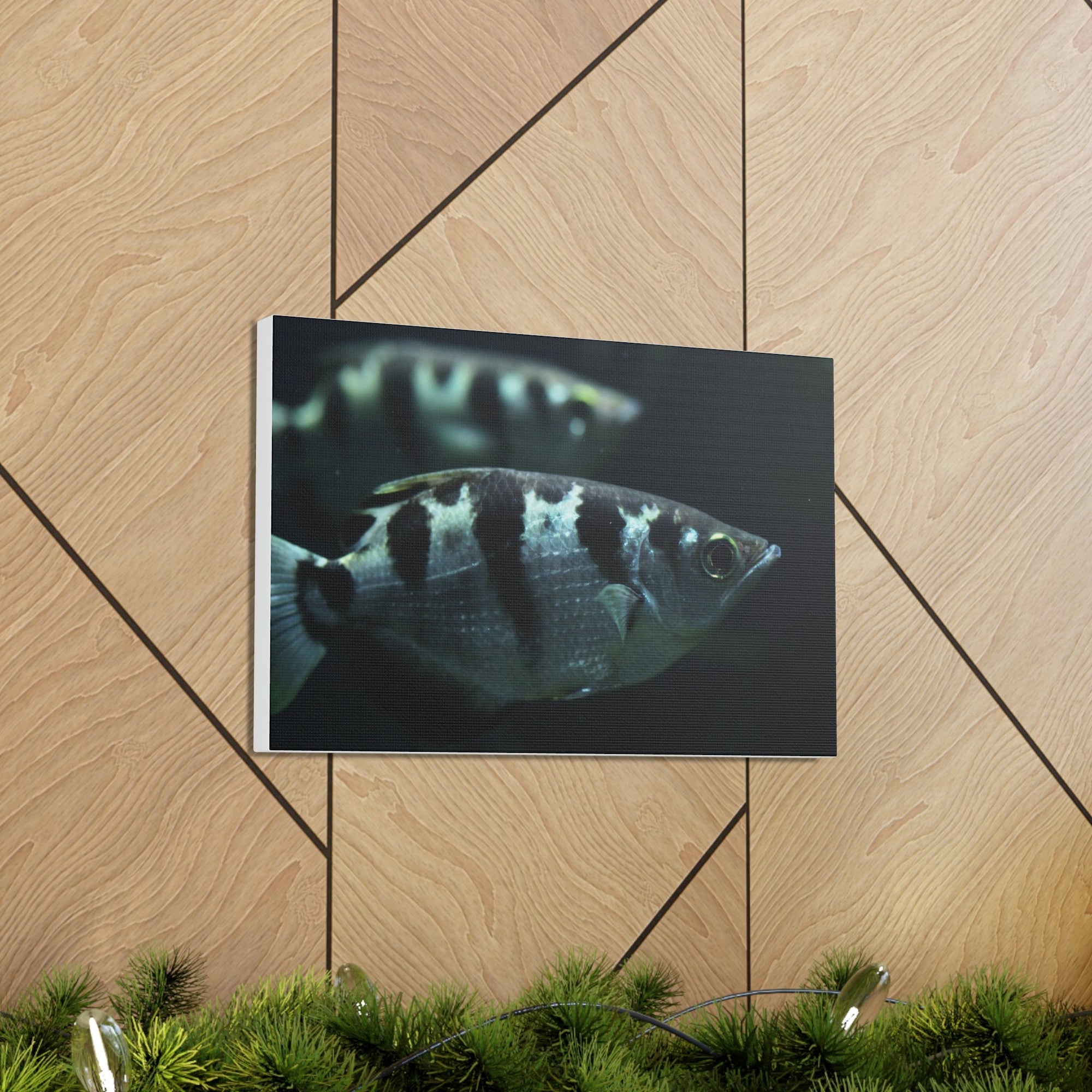 Archer Fish Wildlife Archer Fish Under The Sea Wall Art Ready To Hang Unframed-Express Your Love Gifts