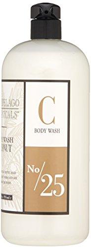 Archipelago Botanicals Coconut Body Wash Decadent and Nourishing Daily Wash. Free from Parabens and Sulfates (33 fl oz)-Express Your Love Gifts