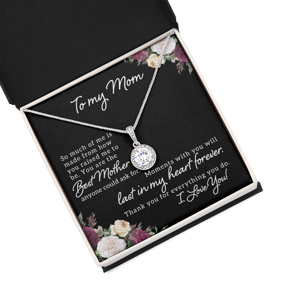 To My Mom So Much of Me Eternal Union Necklace-Express Your Love Gifts
