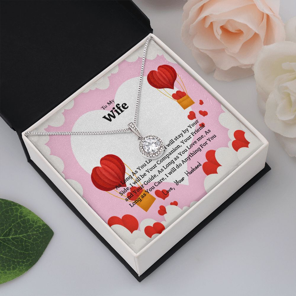 Wife Valentines Gift Anything For You Eternal Union Necklace-Express Your Love Gifts