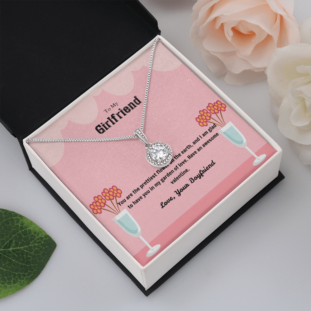 To My Girlfriend Valentines Gift Garden of Love Eternal Union Necklace-Express Your Love Gifts
