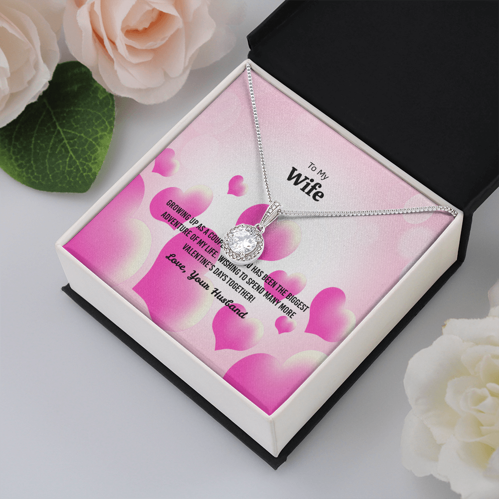 Wife Valentines Gift Growing Up With You Eternal Union Necklace-Express Your Love Gifts