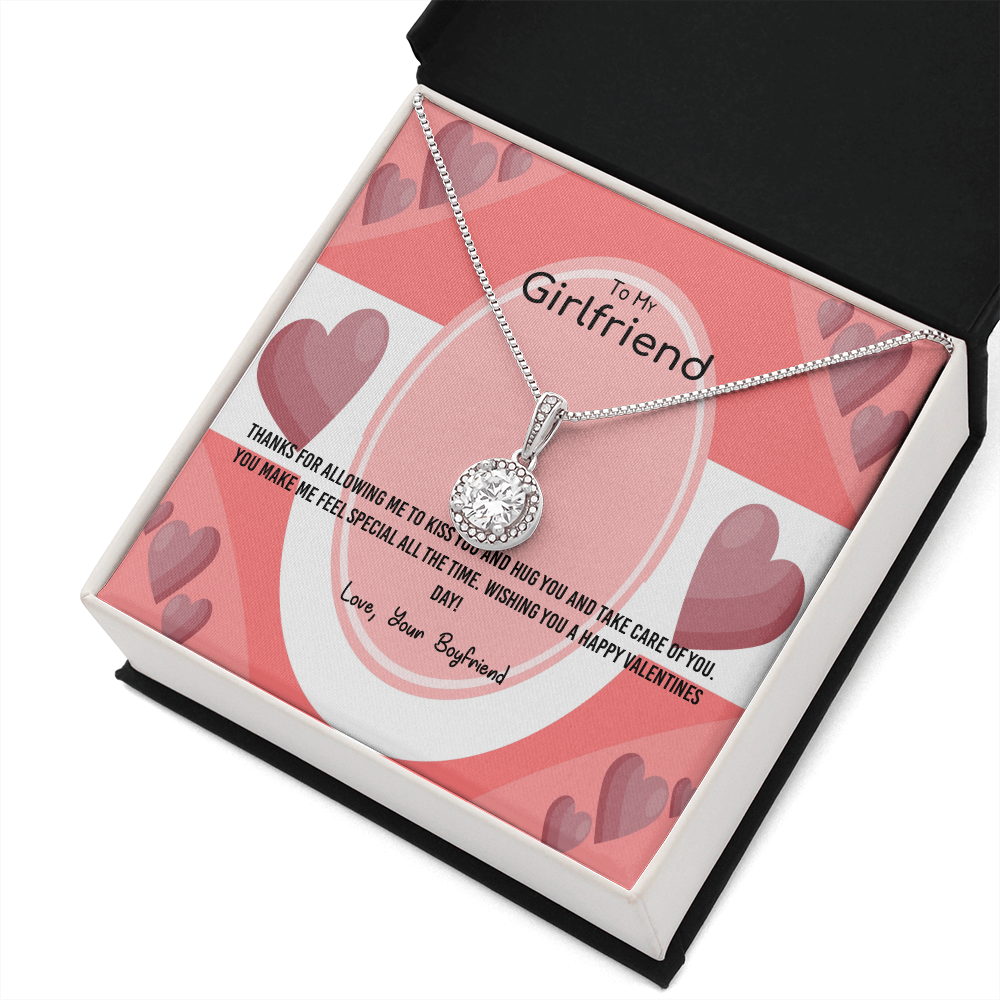 To My Girlfriend Valentines Gift Feeling Special Eternal Union Necklace-Express Your Love Gifts