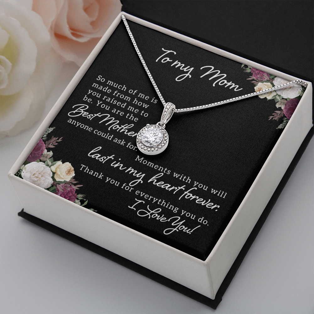 To My Mom So Much of Me Eternal Union Necklace-Express Your Love Gifts