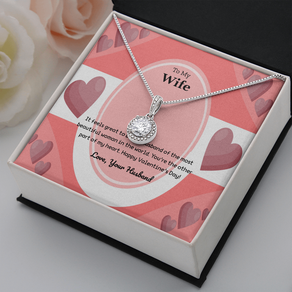 Wife Valentines Gift Other Part of My Heart Eternal Union Necklace-Express Your Love Gifts