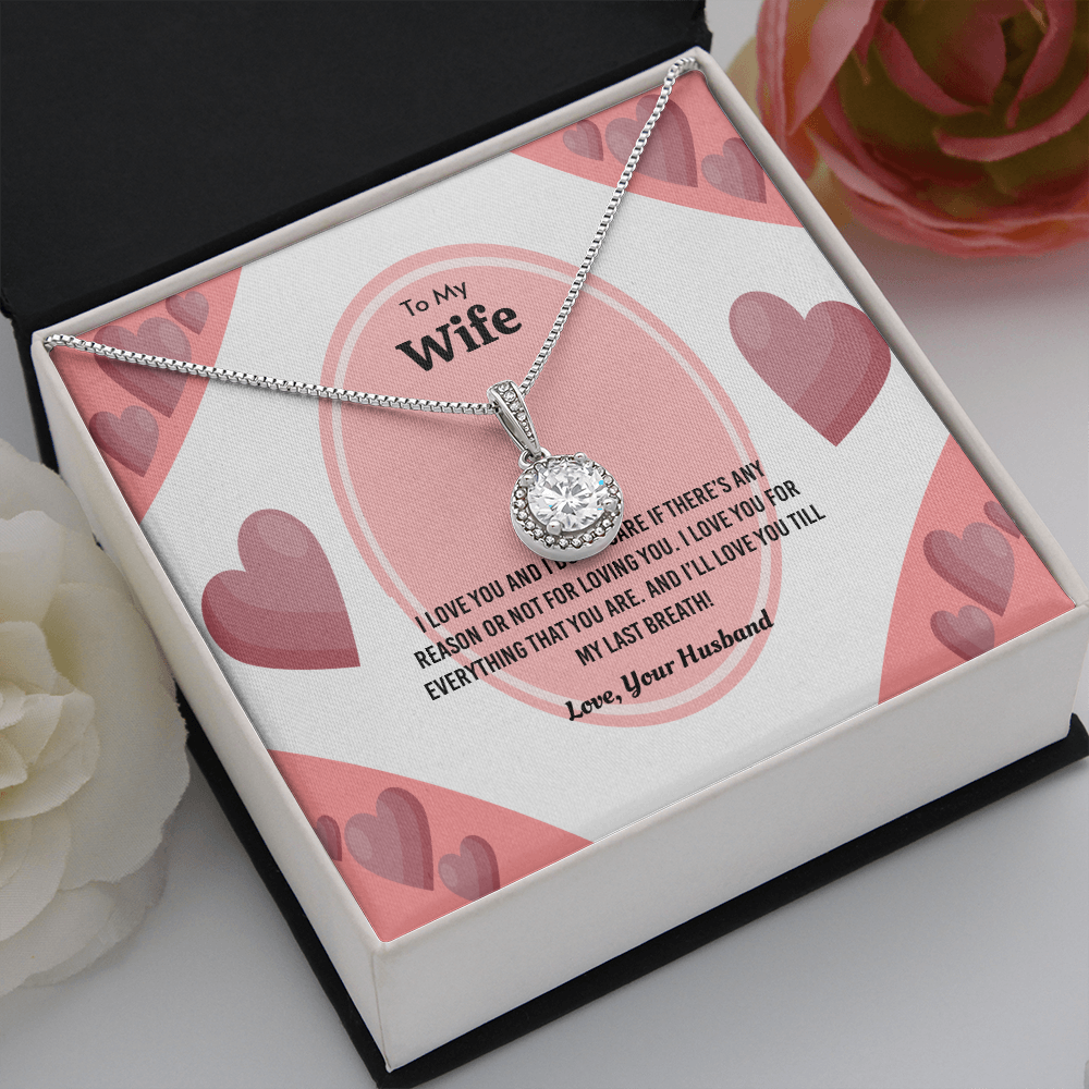 Wife Valentines Gift Everything That You Are Eternal Union Necklace-Express Your Love Gifts