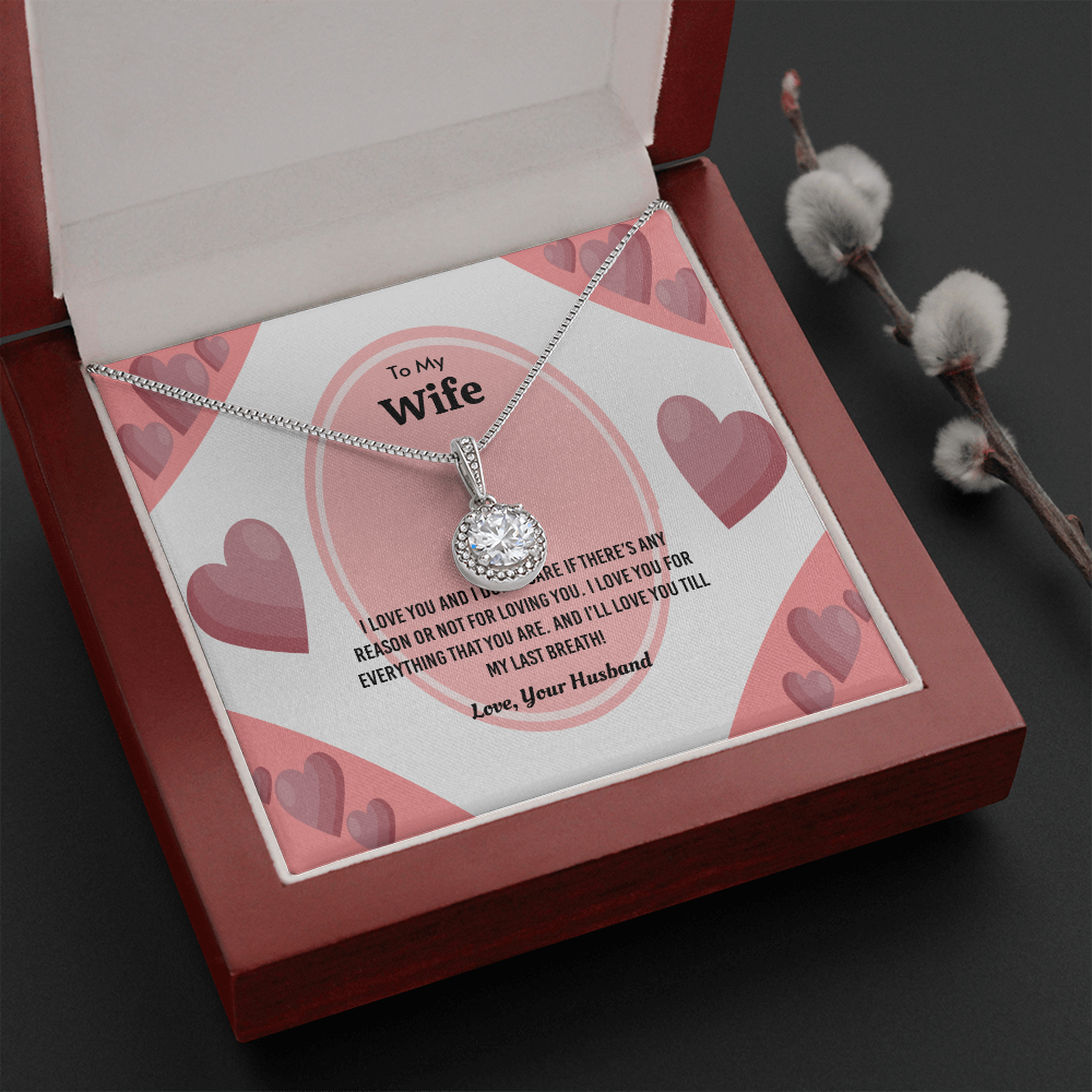 Wife Valentines Gift Everything That You Are Eternal Union Necklace-Express Your Love Gifts