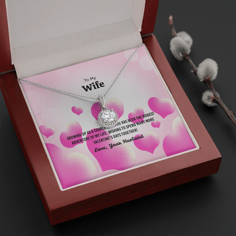 Wife Valentines Gift Growing Up With You Eternal Union Necklace-Express Your Love Gifts