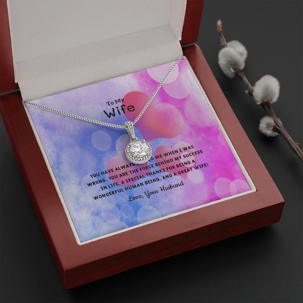 Wife Valentines Gift You're The Force Eternal Union Necklace-Express Your Love Gifts