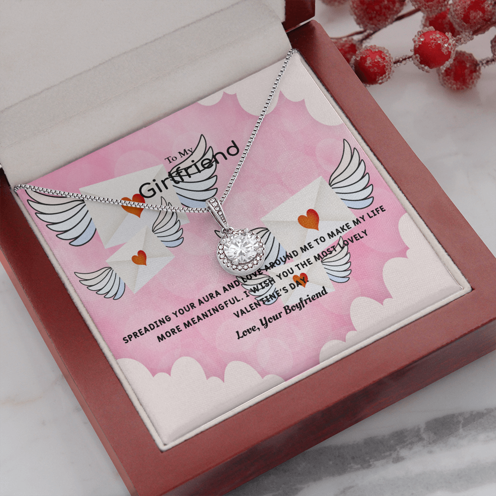 To My Girlfriend Valentines Gift Meaningful Life Eternal Union Necklace-Express Your Love Gifts