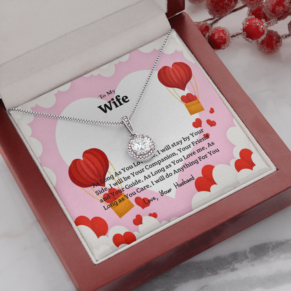 Wife Valentines Gift Anything For You Eternal Union Necklace-Express Your Love Gifts