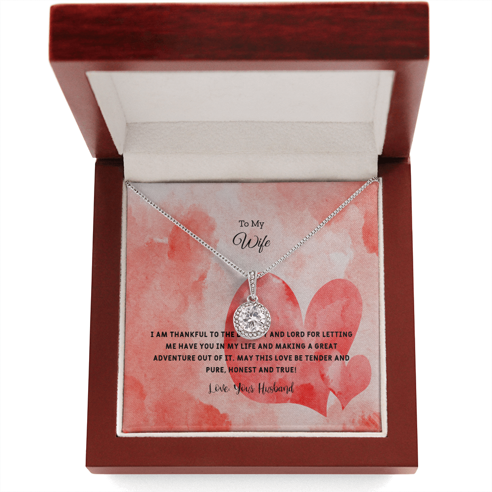 Wife Valentines Gift Tender and Pure Eternal Union Necklace-Express Your Love Gifts