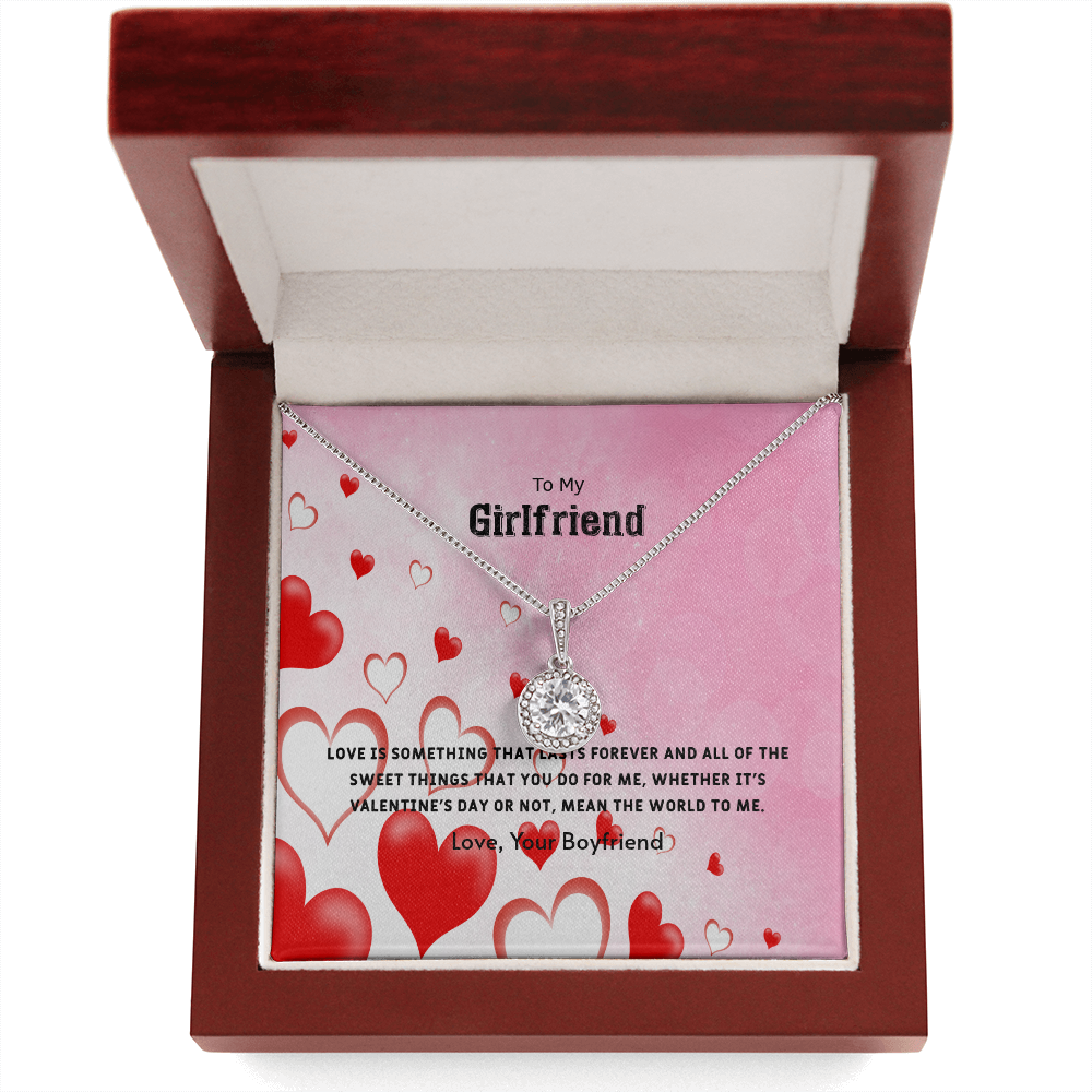To My Girlfriend Valentines Gift Sweet Things Eternal Union Necklace-Express Your Love Gifts