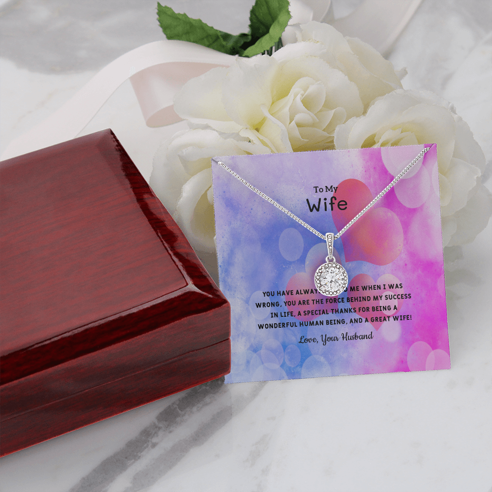 Wife Valentines Gift You're The Force Eternal Union Necklace-Express Your Love Gifts