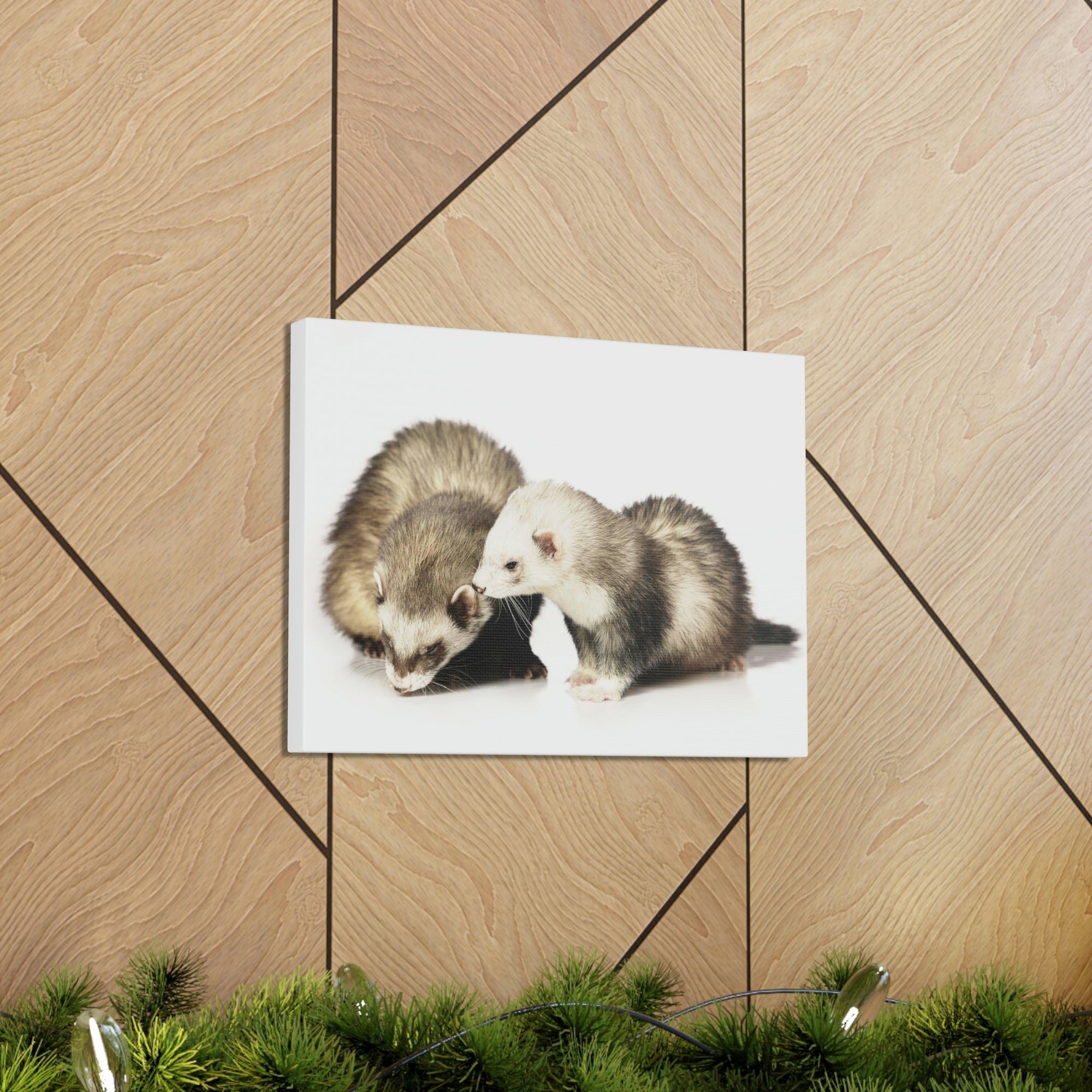 Scripture Walls Badger Group Badger Troop Print Animal Wall Art Wildlife Canvas Prints Wall Art Ready to Hang Unframed-Express Your Love Gifts