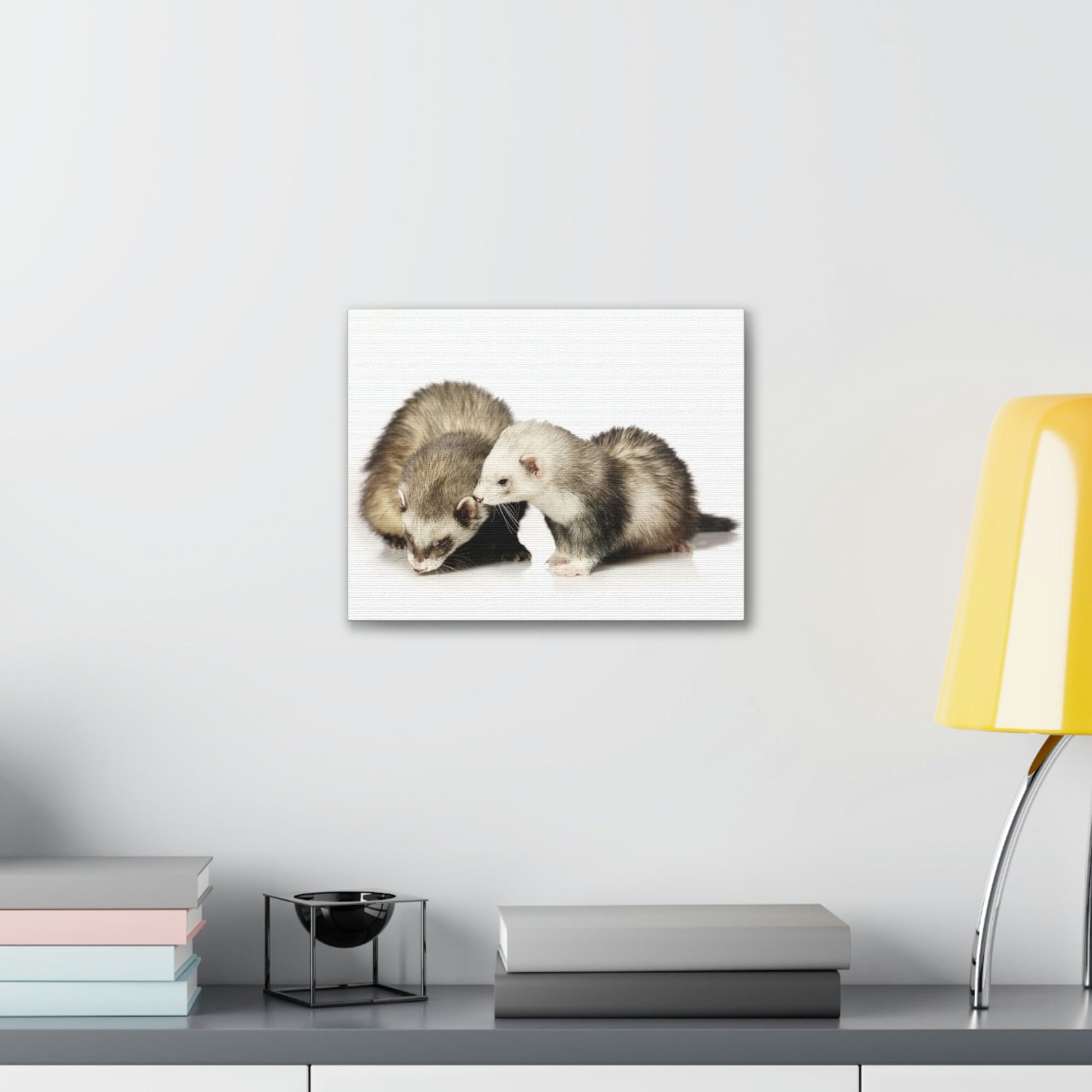 Scripture Walls Badger Group Badger Troop Print Animal Wall Art Wildlife Canvas Prints Wall Art Ready to Hang Unframed-Express Your Love Gifts