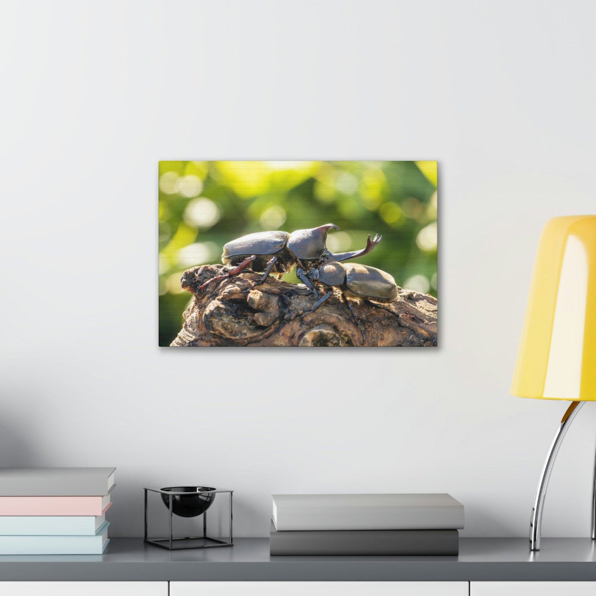 Scripture Walls Beetle Couple Beetle Troop Print Animal Wall Art Wildlife Canvas Prints Wall Art Ready to Hang Unframed-Express Your Love Gifts