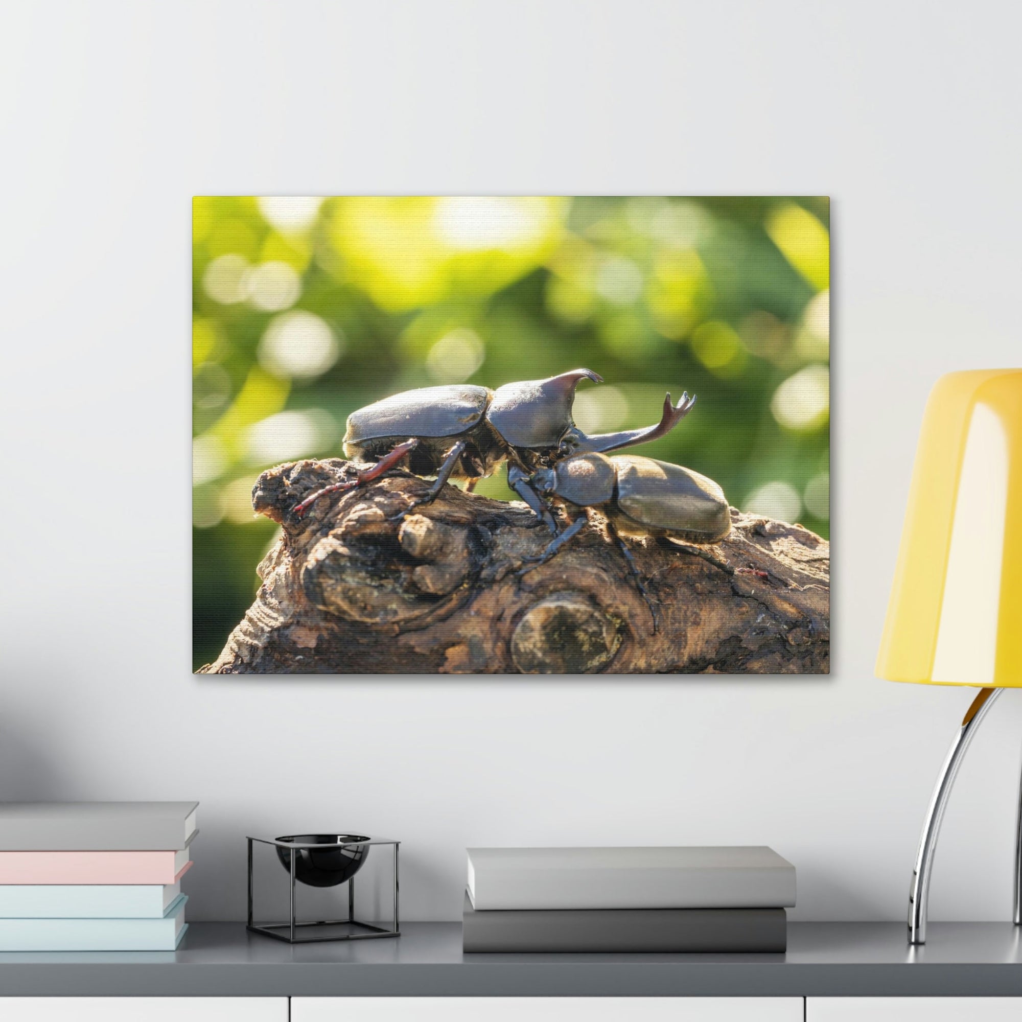 Scripture Walls Beetle Couple Beetle Troop Print Animal Wall Art Wildlife Canvas Prints Wall Art Ready to Hang Unframed-Express Your Love Gifts