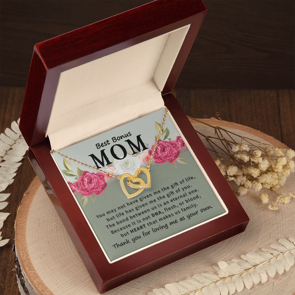 Best Bonus Mom You May Not Have Inseparable Necklace-Express Your Love Gifts