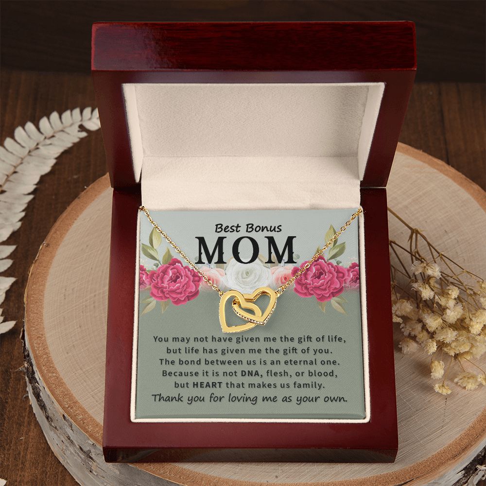 Best Bonus Mom You May Not Have Inseparable Necklace-Express Your Love Gifts