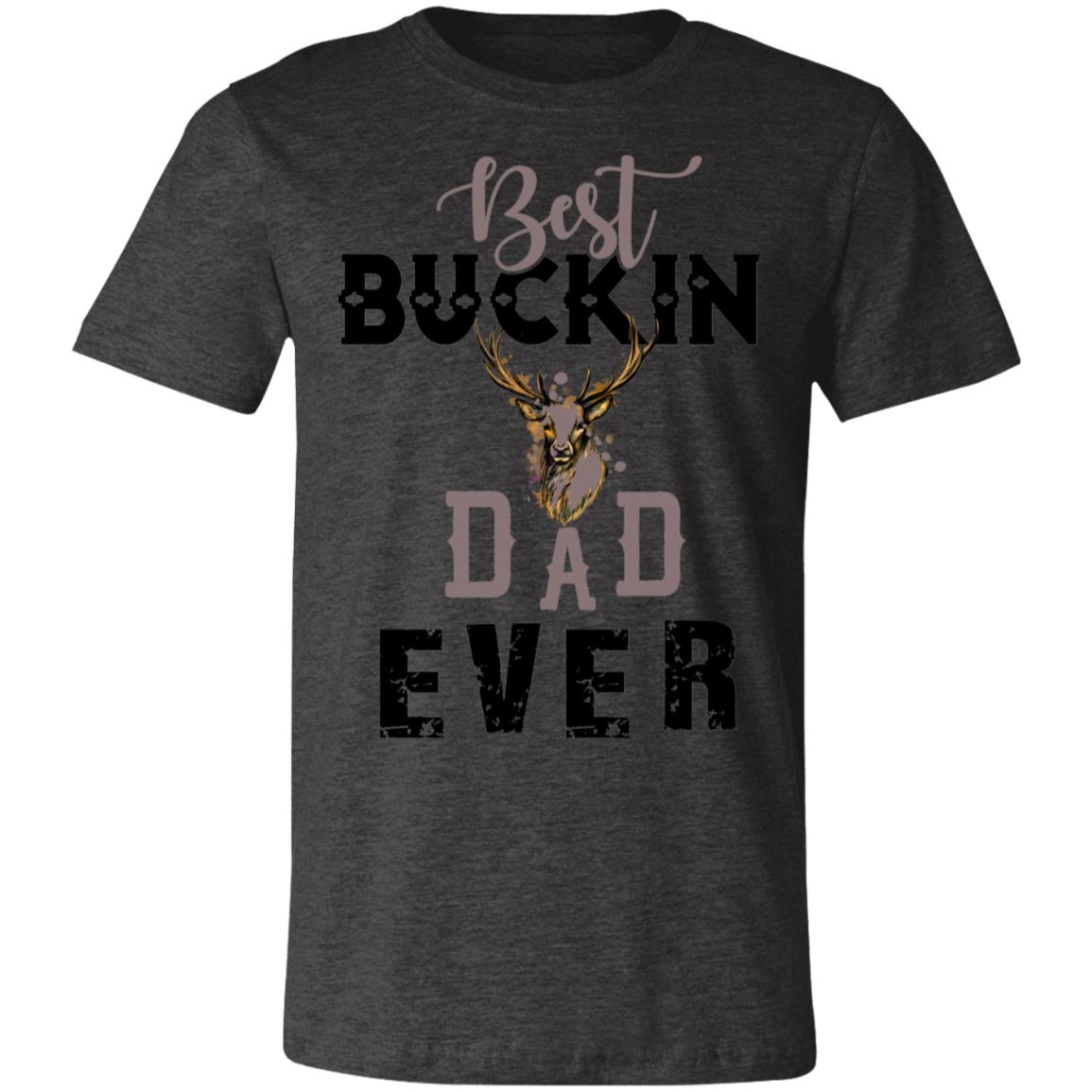 Best Buckin' Dad Hunter Gift T-Shirt-Express Your Love Gifts