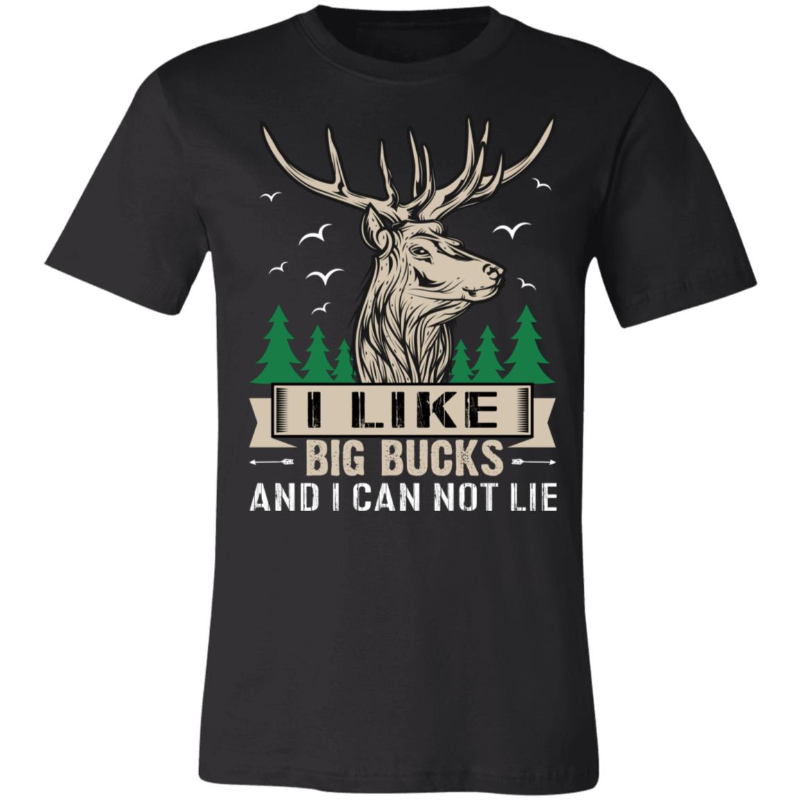 Big Bucks Hunter Gift T-Shirt-Express Your Love Gifts