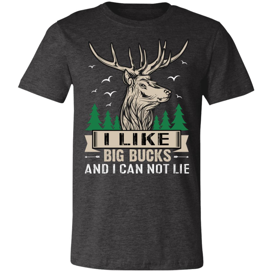 Big Bucks Hunter Gift T-Shirt-Express Your Love Gifts