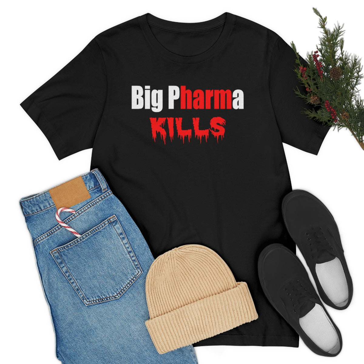 Big Pharma Kills T-Shirt-Express Your Love Gifts