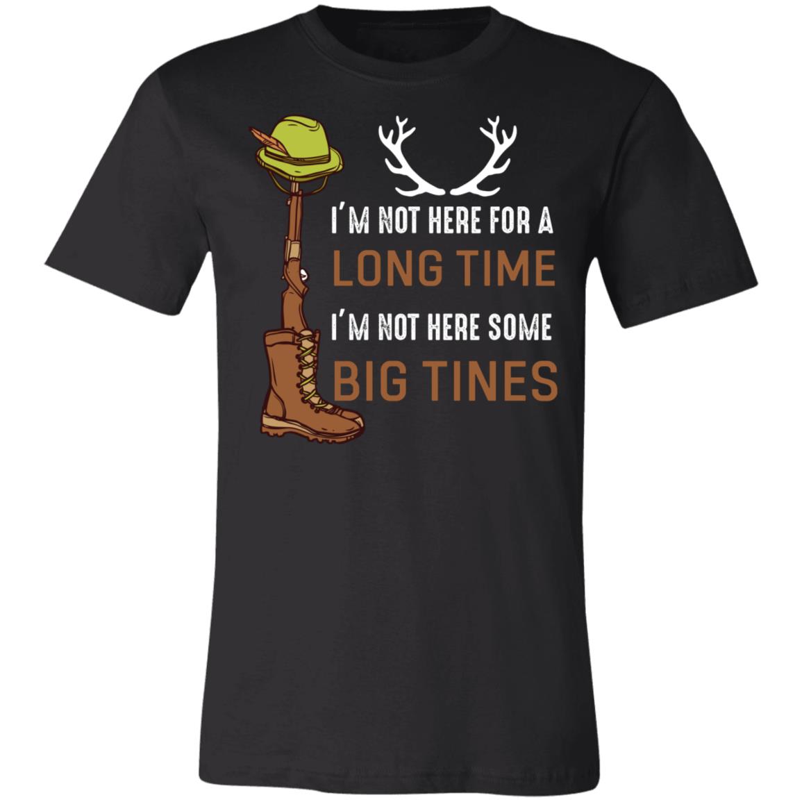 Big Tines Hunting Hunter Gift T-Shirt-Express Your Love Gifts