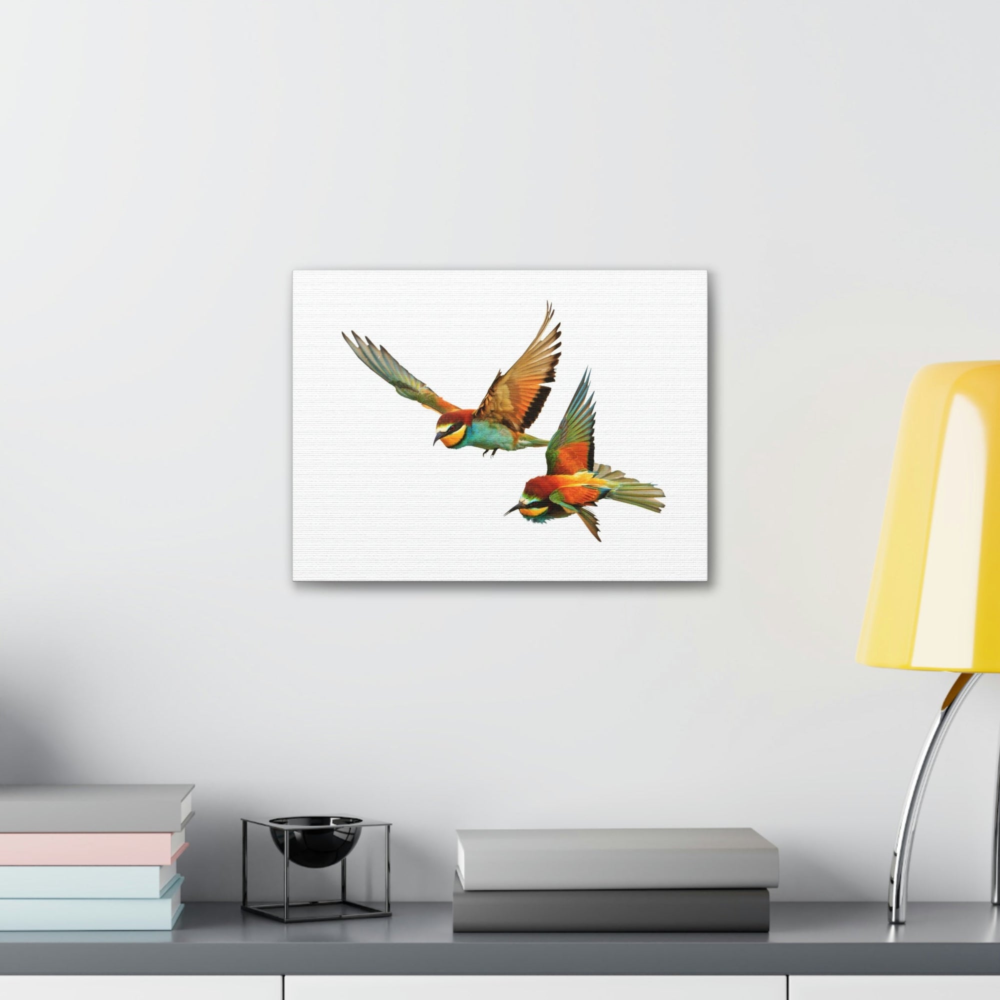 Scripture Walls Bird Couple Bird Troop Print Animal Wall Art Wildlife Canvas Prints Wall Art Ready to Hang Unframed-Express Your Love Gifts