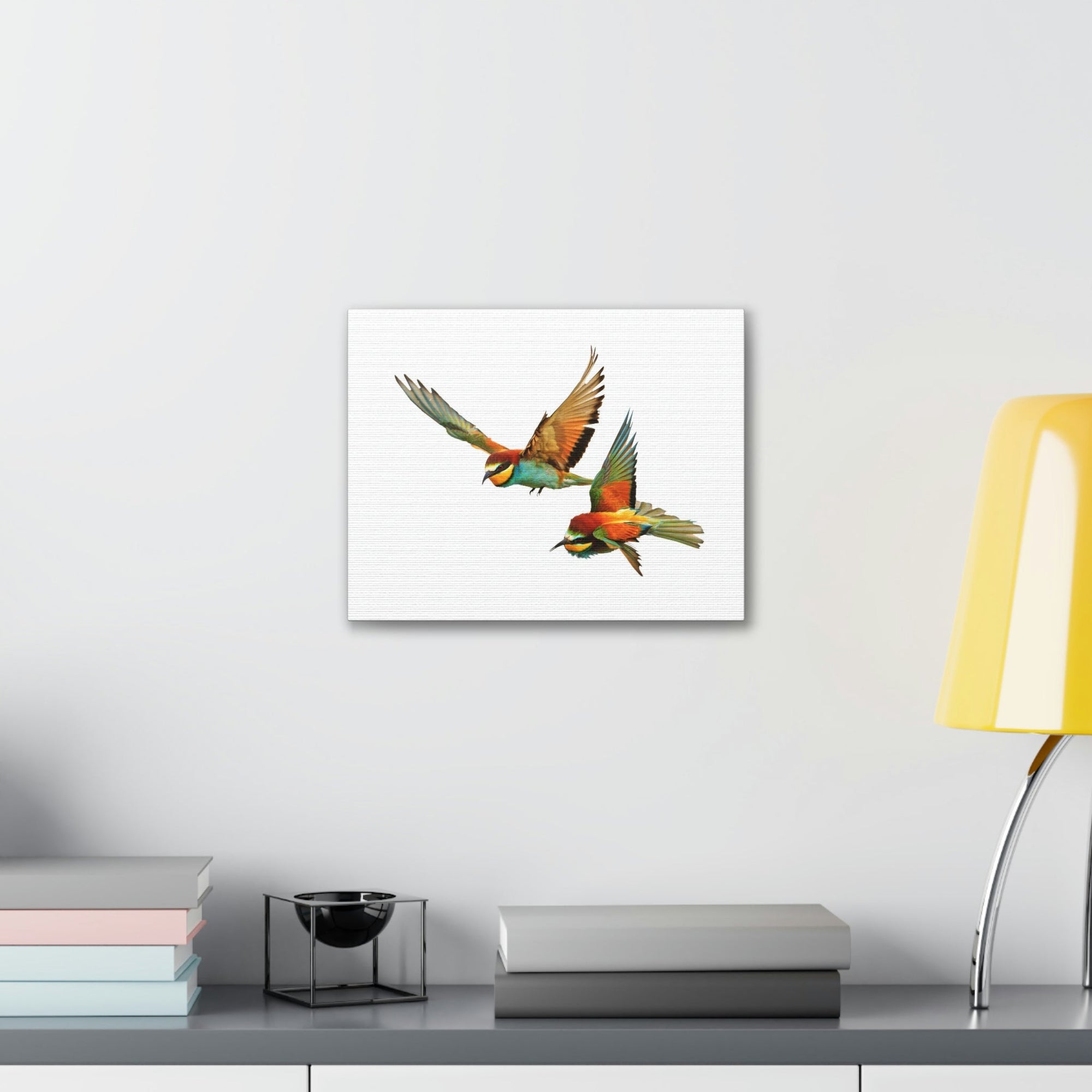 Scripture Walls Bird Couple Bird Troop Print Animal Wall Art Wildlife Canvas Prints Wall Art Ready to Hang Unframed-Express Your Love Gifts