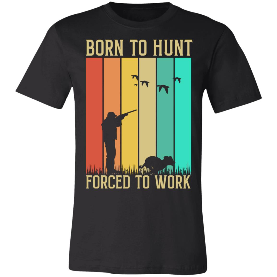 Birds Born to Hunt Hunter Gift T-Shirt-Express Your Love Gifts