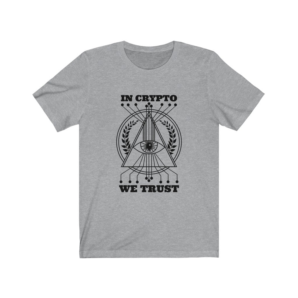 Bitcoin Shirt In Crypto We Trust BTC Crypto Trader HODL Gift-Express Your Love Gifts
