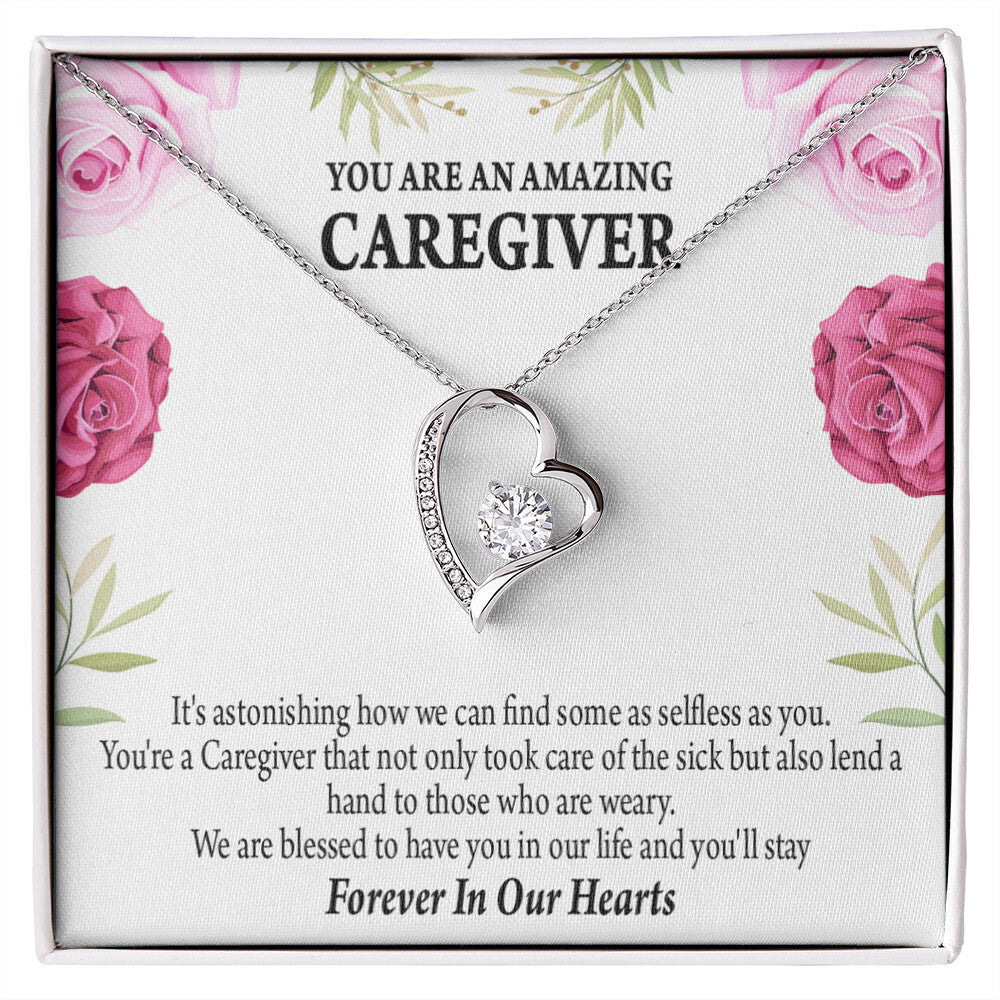 Blessed to Have You Healthcare Medical Worker Nurse Appreciation Gift Forever Necklace w Message Card-Express Your Love Gifts
