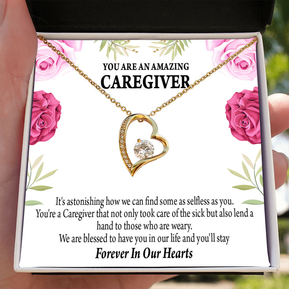 Blessed to Have You Healthcare Medical Worker Nurse Appreciation Gift Forever Necklace w Message Card-Express Your Love Gifts