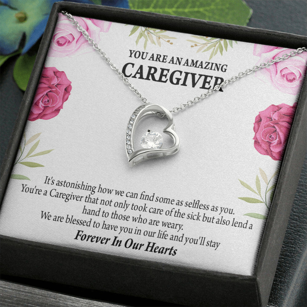 Blessed to Have You Healthcare Medical Worker Nurse Appreciation Gift Forever Necklace w Message Card-Express Your Love Gifts