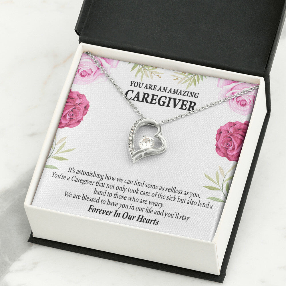 Blessed to Have You Healthcare Medical Worker Nurse Appreciation Gift Forever Necklace w Message Card-Express Your Love Gifts