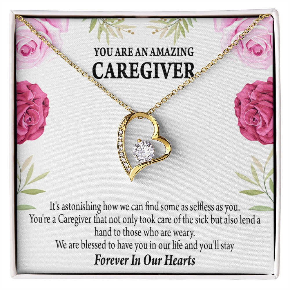 Blessed to Have You Healthcare Medical Worker Nurse Appreciation Gift Forever Necklace w Message Card-Express Your Love Gifts