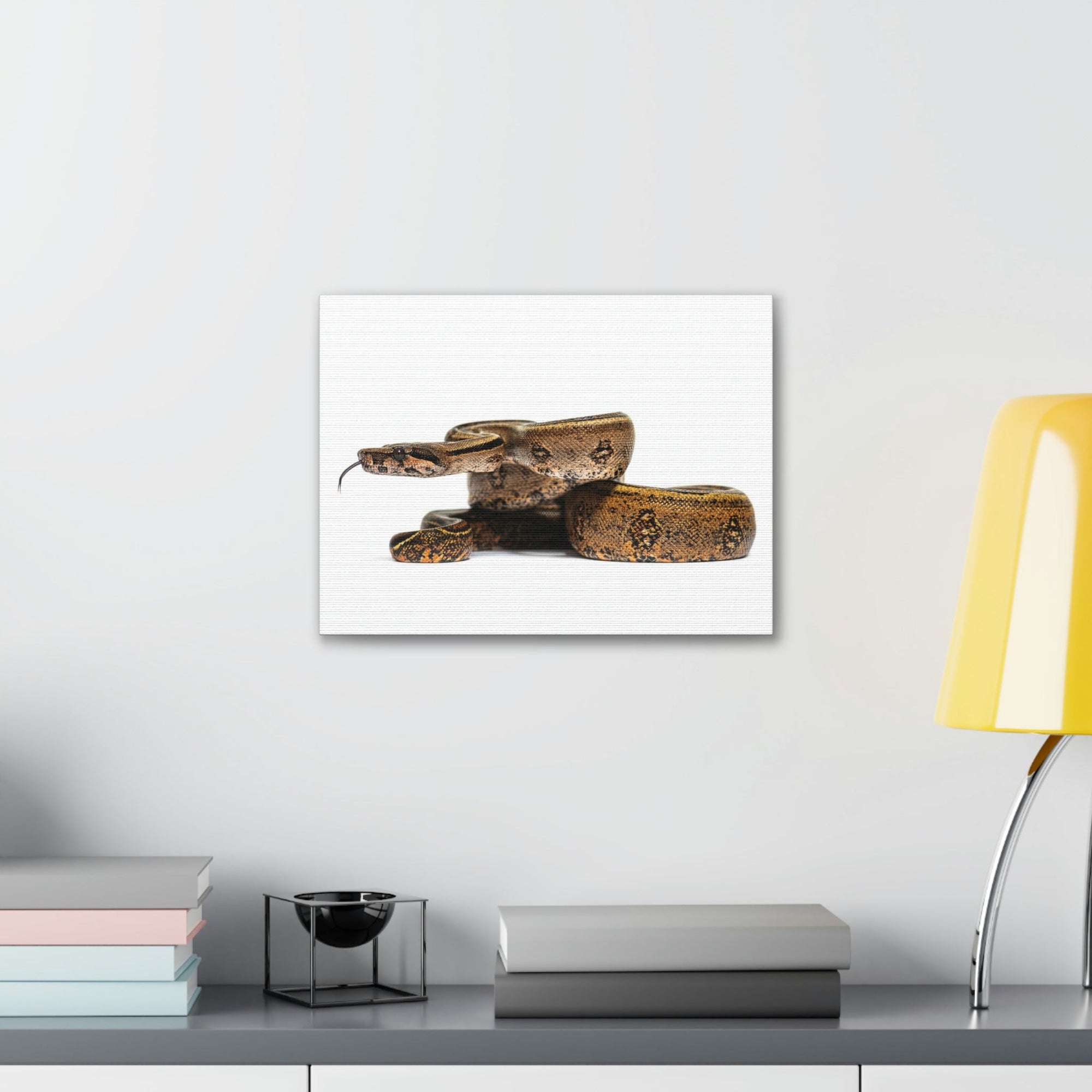 Scripture Walls Boa Hunting Boa on Hunt Print Animal Wall Art Wildlife Canvas Prints Wall Art Ready to Hang Unframed-Express Your Love Gifts