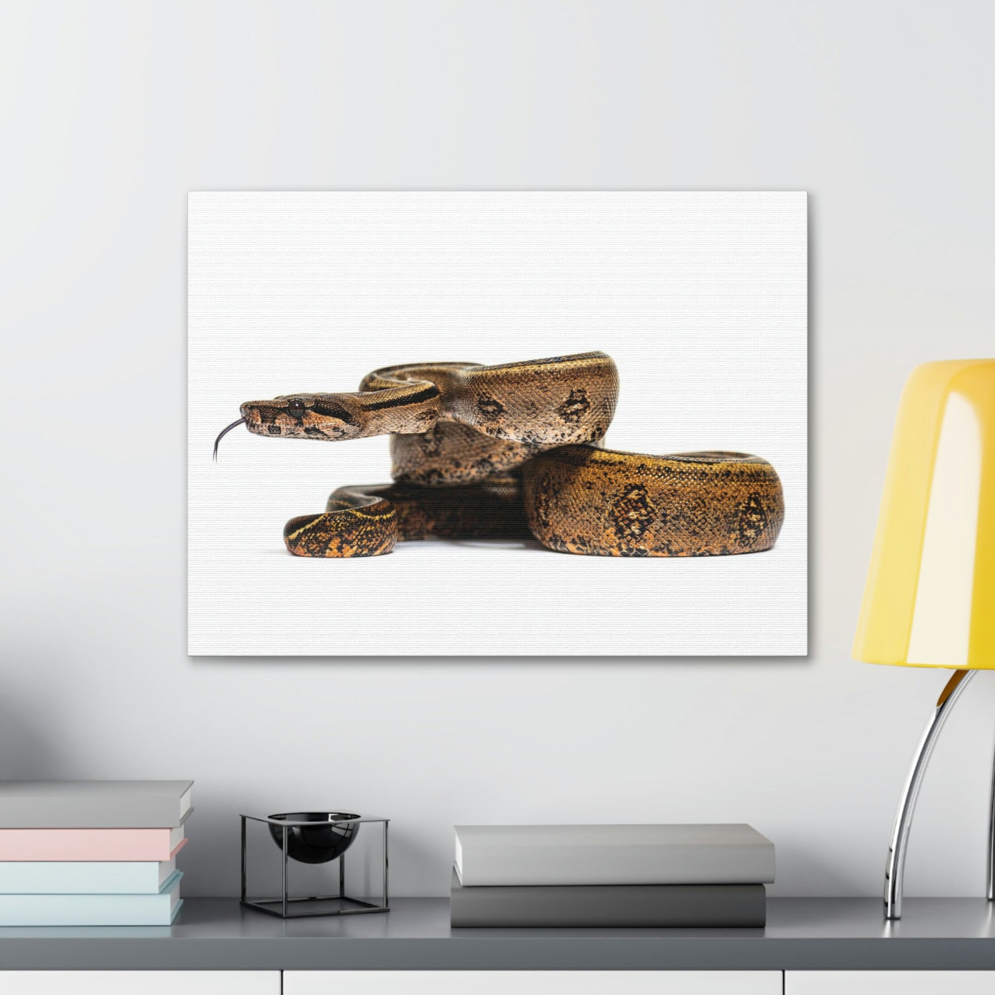 Scripture Walls Boa Hunting Boa on Hunt Print Animal Wall Art Wildlife Canvas Prints Wall Art Ready to Hang Unframed-Express Your Love Gifts