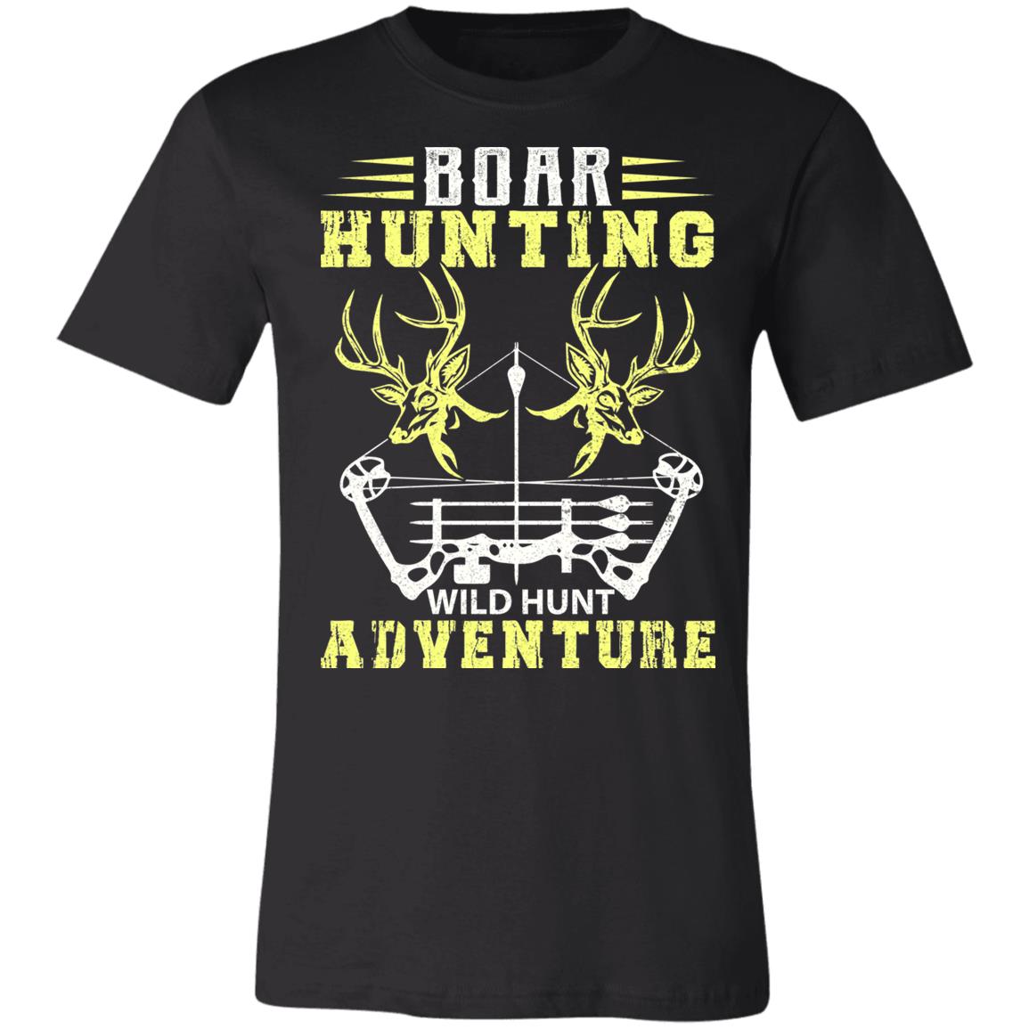 Boar Hunting Adventure Hunter Gift T-Shirt-Express Your Love Gifts