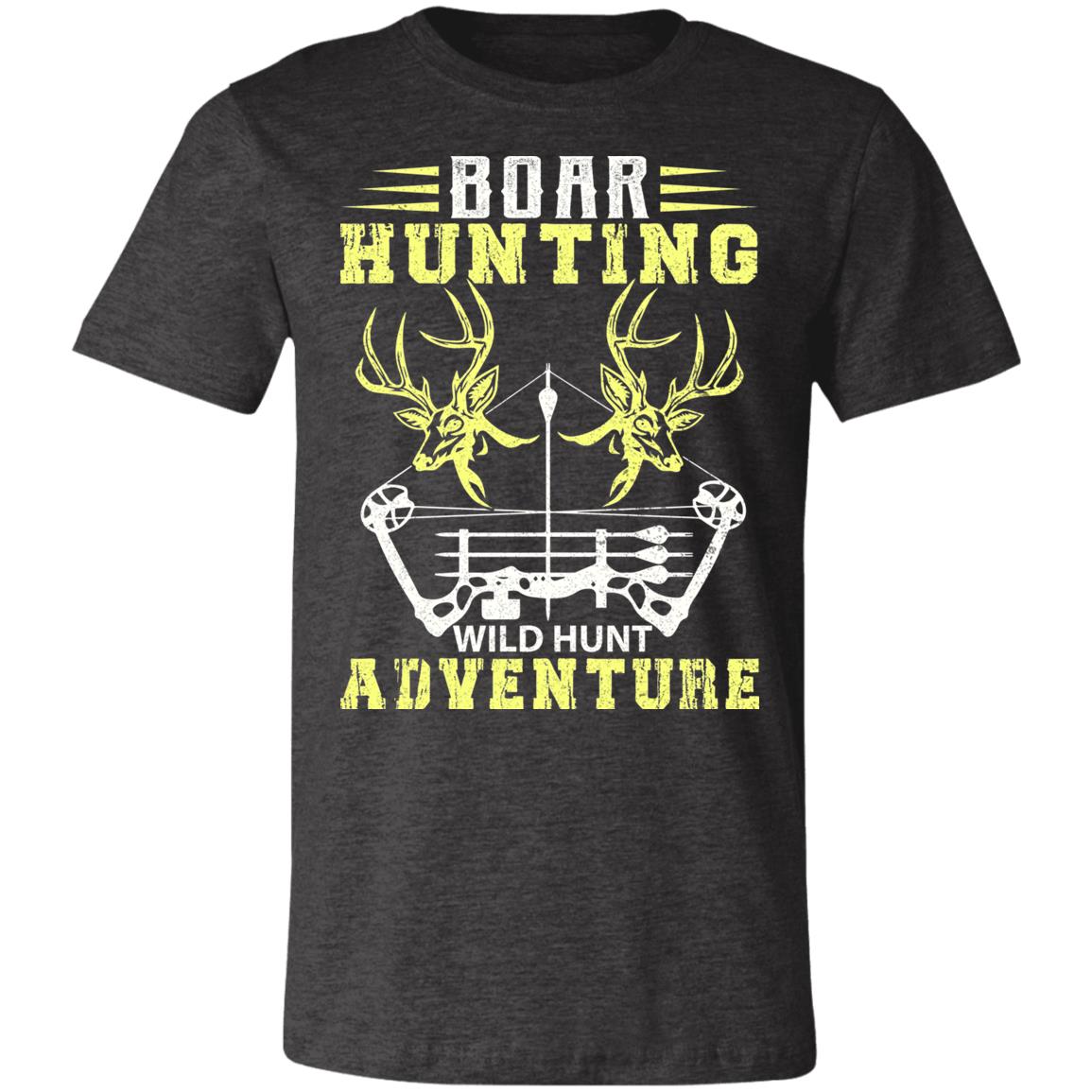 Boar Hunting Adventure Hunter Gift T-Shirt-Express Your Love Gifts