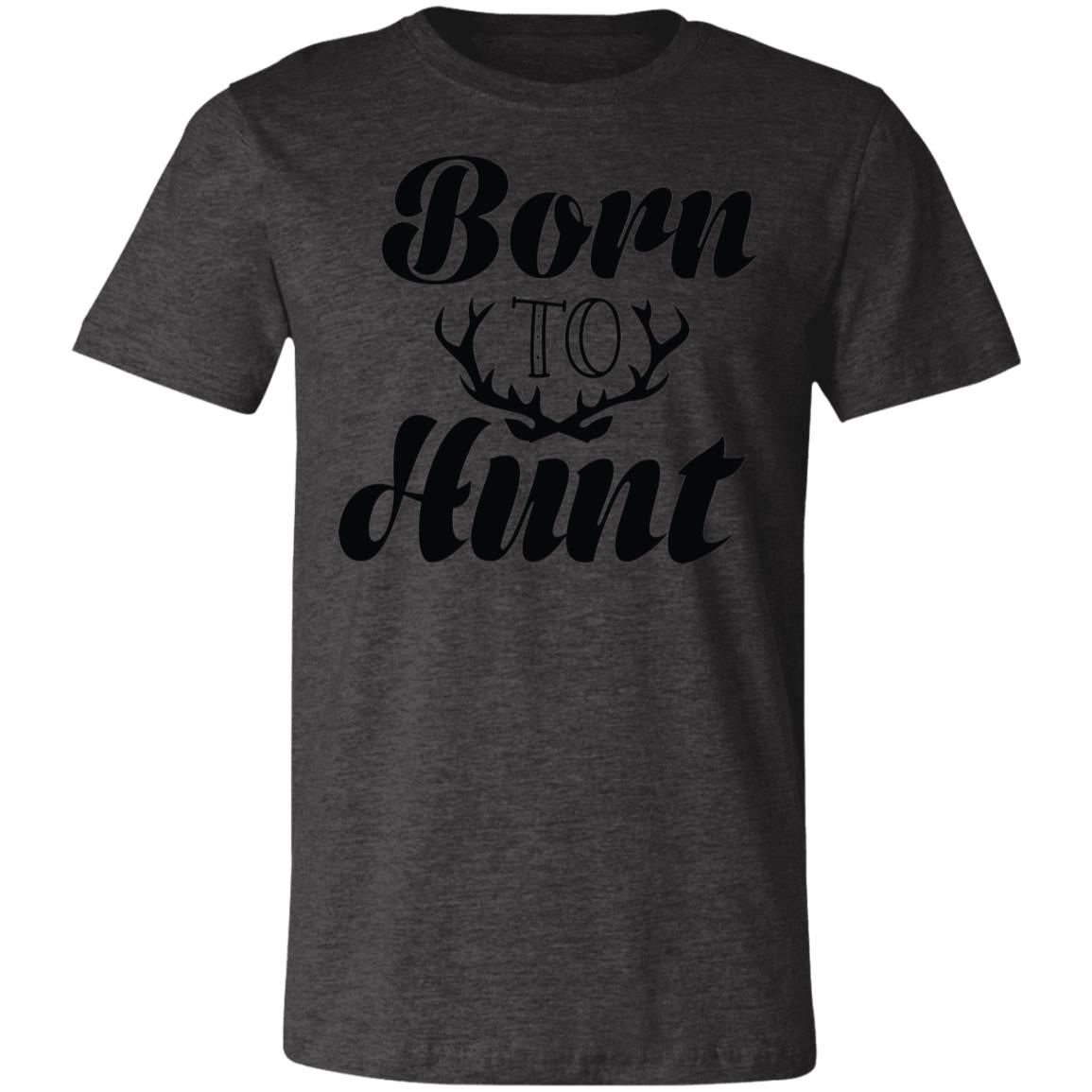 Born to Hunt Antlers Hunter Gift T-Shirt-Express Your Love Gifts