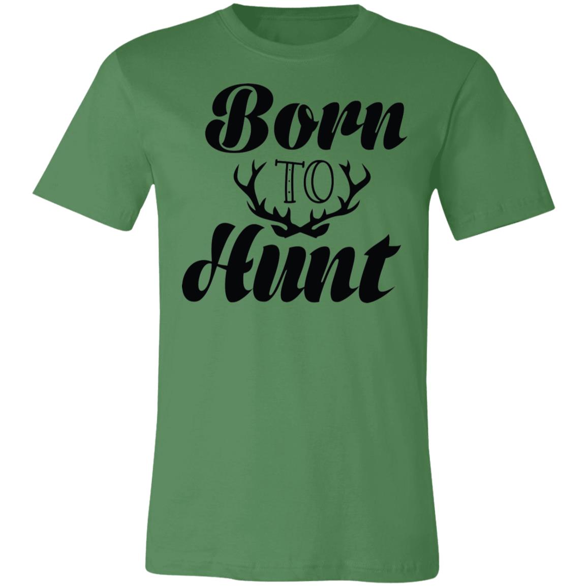 Born to Hunt Antlers Hunter Gift T-Shirt-Express Your Love Gifts