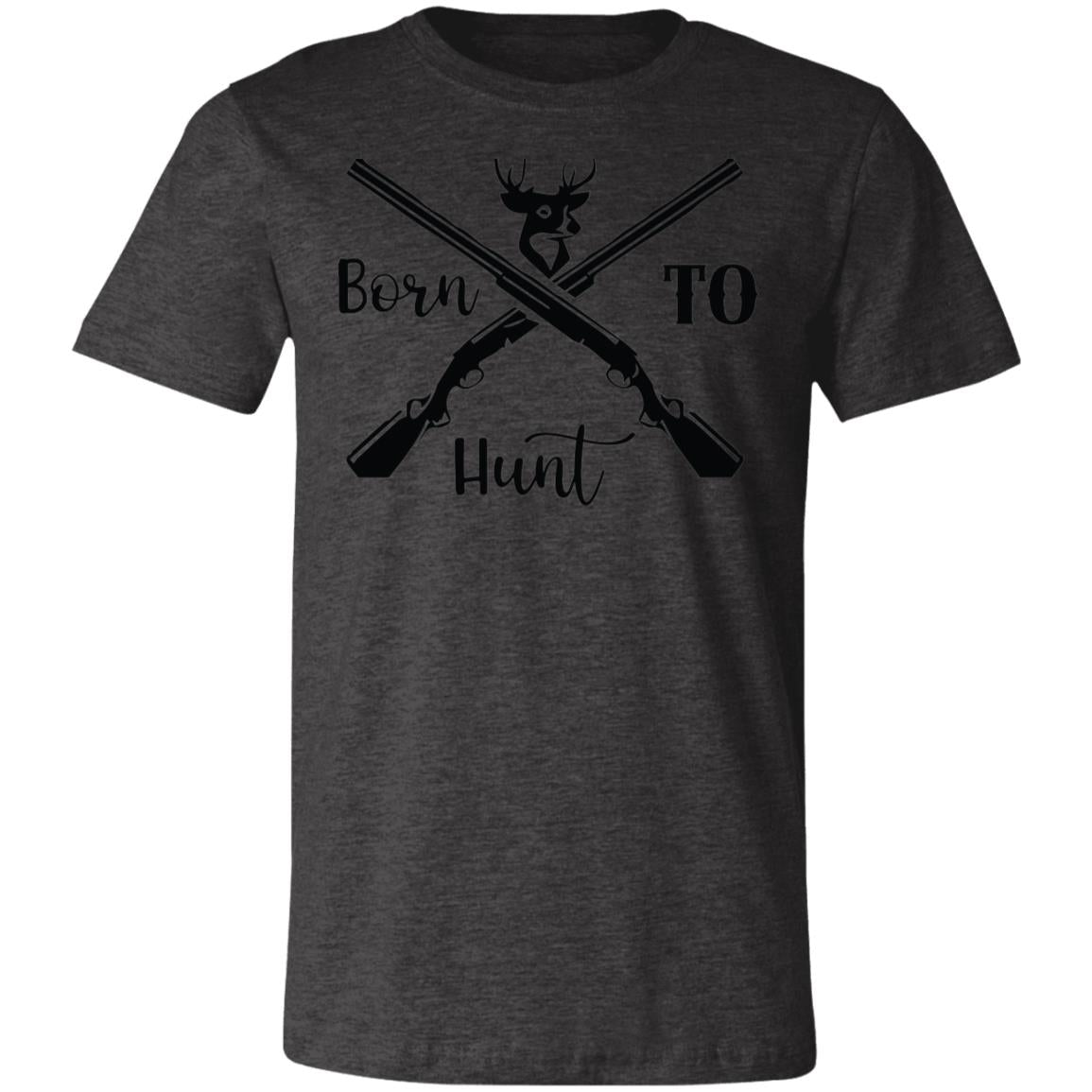 Born to Hunt Black Hunter Gift T-Shirt-Express Your Love Gifts