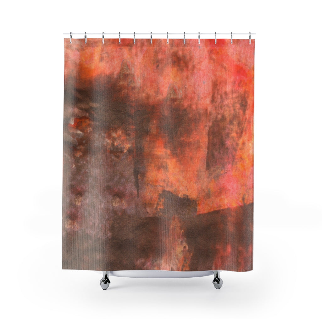 Bright Artistic Painting Stylish Design 71&quot; x 74&quot; Elegant Waterproof Shower Curtain for a Spa-like Bathroom Paradise Exceptional Craftsmanship-Express Your Love Gifts