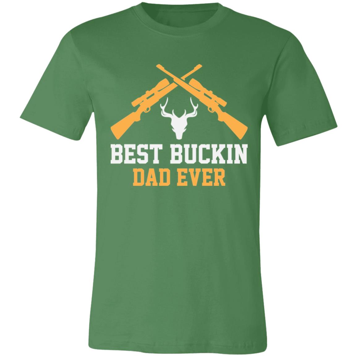 Buckin' Dad Hunter Gift T-Shirt-Express Your Love Gifts