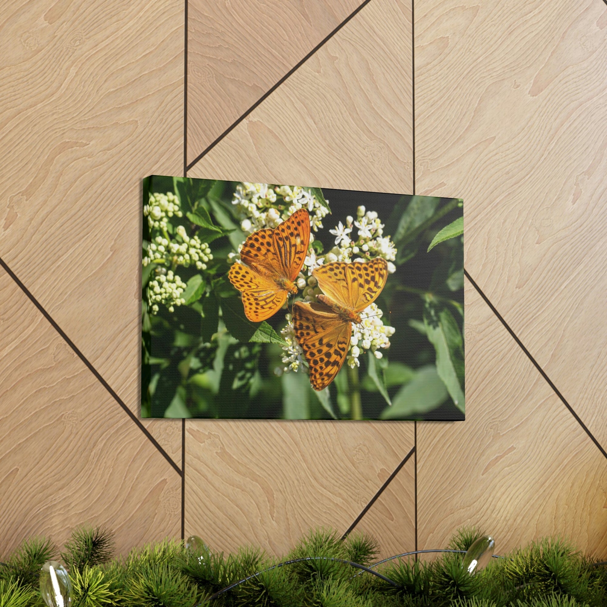 Scripture Walls Butterfly Couple Butterfly Troop Print Animal Wall Art Wildlife Canvas Prints Wall Art Ready to Hang Unframed-Express Your Love Gifts